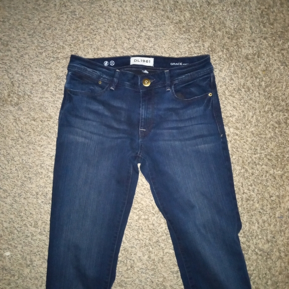 DL1961 Grace Women's Mara Straight Mid Rise Jeans Size 28 - Picture 8 of 9